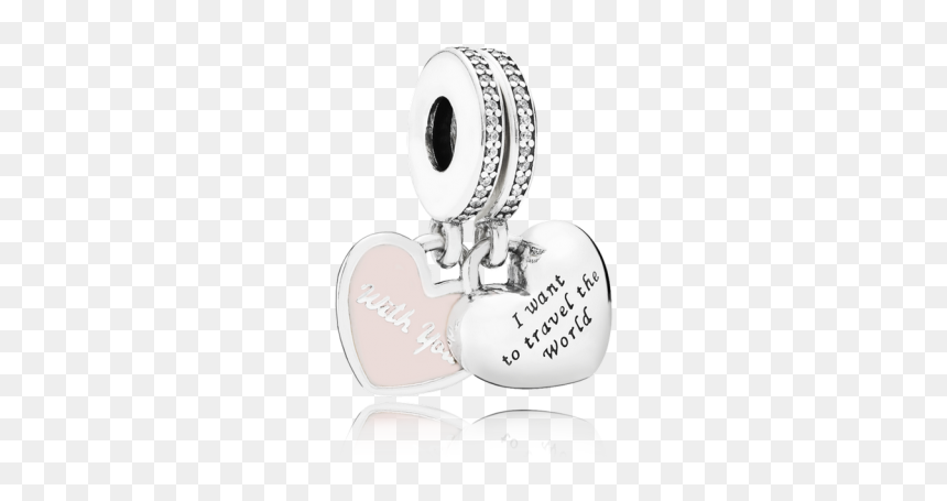 Pandora 791717cz Travel Together Forever Charm, HD Png Download - together forever png