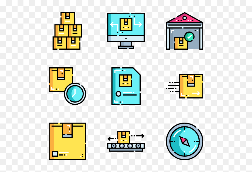 Clip Art, HD Png Download - shipping container png