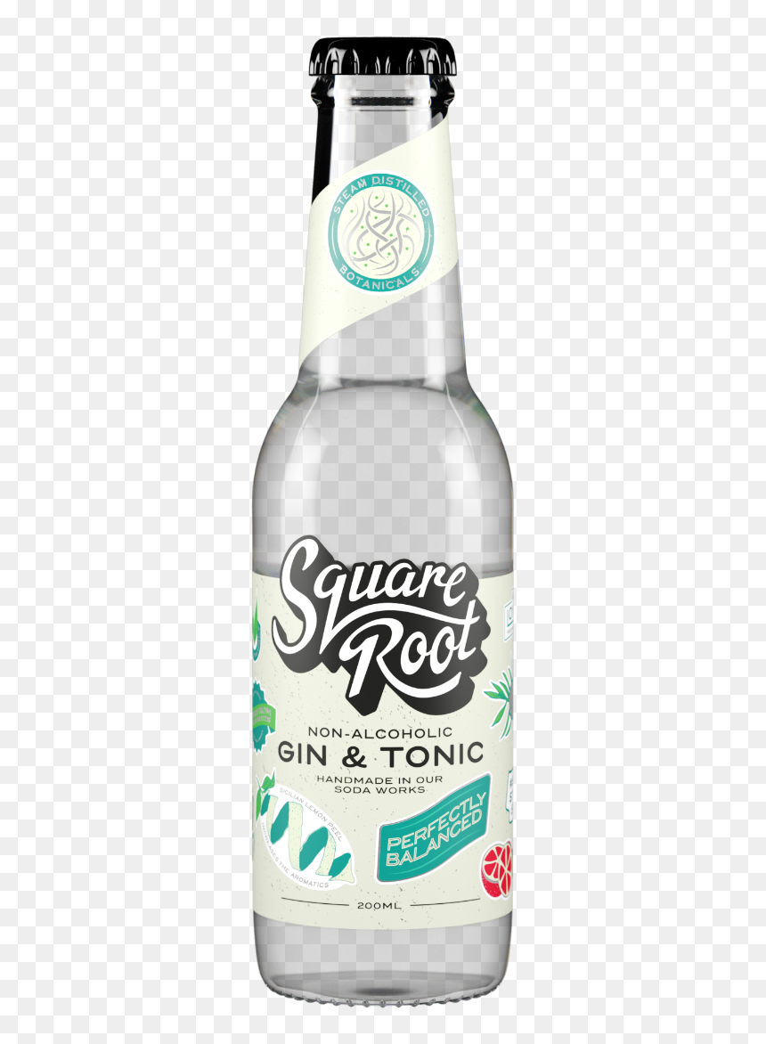Square Root Non Alcoholic G&t - Square Root Hop Tonic, HD Png Download - square root png