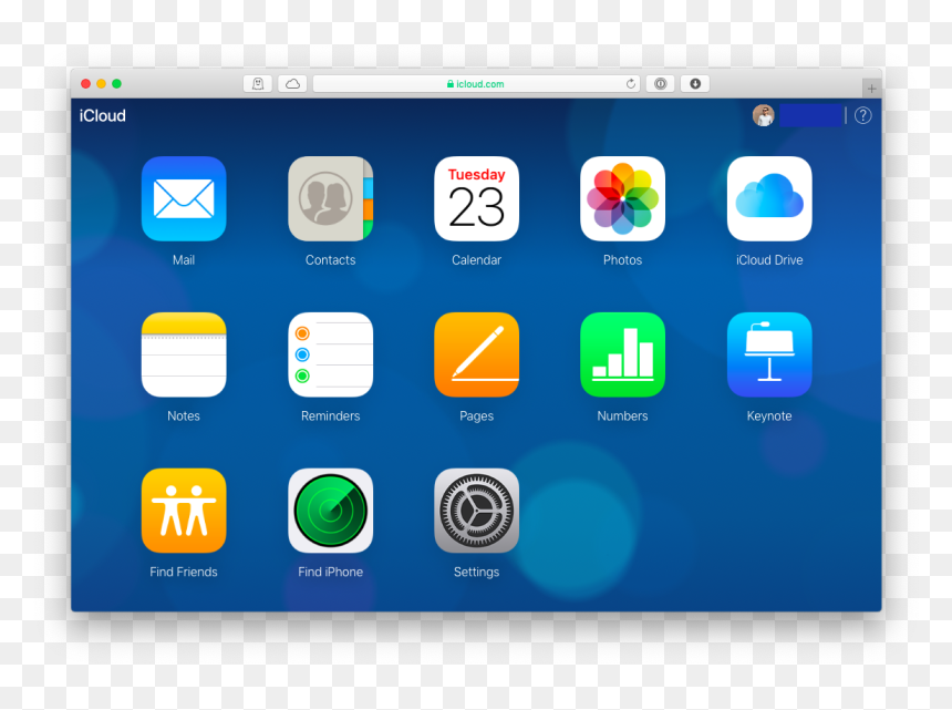 Icloud Web Apps - Icloud Apps, HD Png Download - icloud png