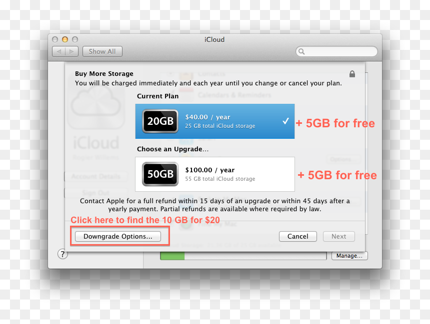 Screen Shot 2013 09 05 At - Mac Os Mavericks Icloud, HD Png Download - icloud png