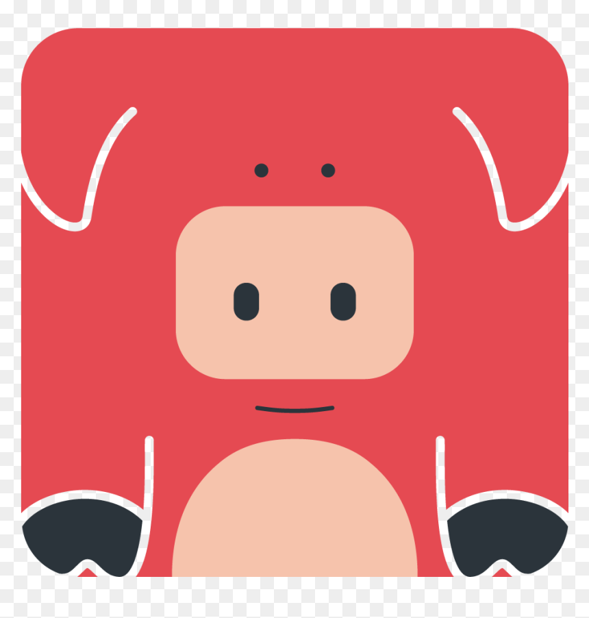 Creative Market Icon - Pig Square, HD Png Download - market icon png