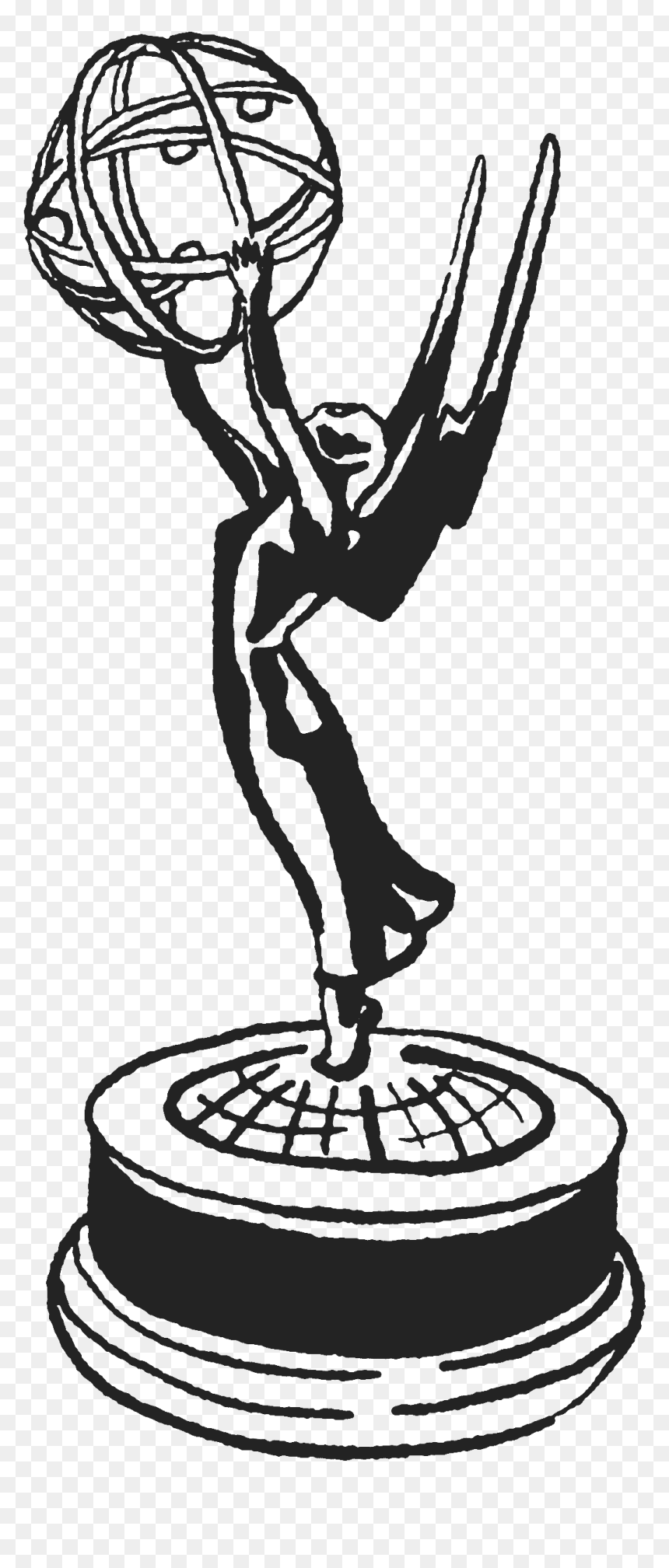 When Did The First Emmys Take Place - Emmys Logo Transparent, HD Png Download - first place png