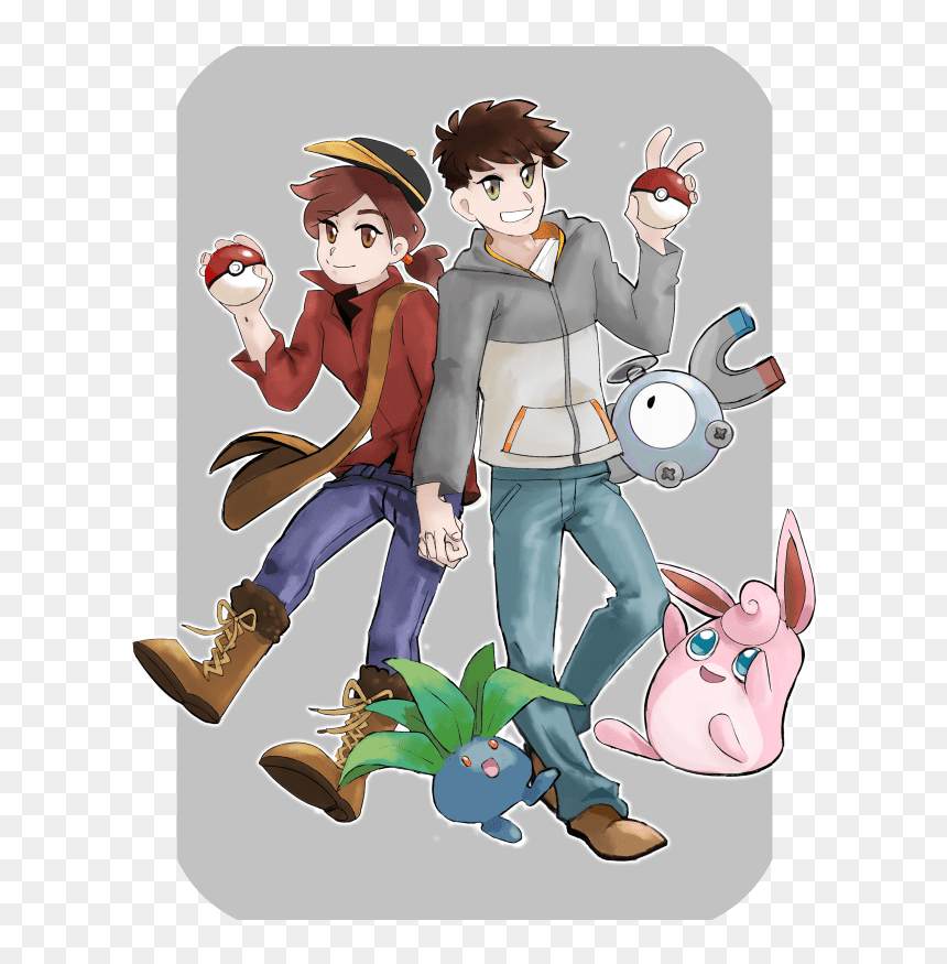 Cartoon, HD Png Download - pokemon trainers png