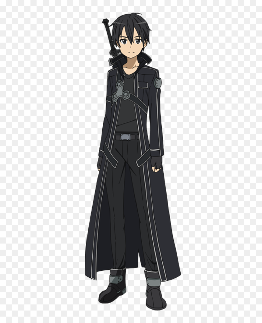 Kirito Sao, HD Png Download - sword art online kirito png