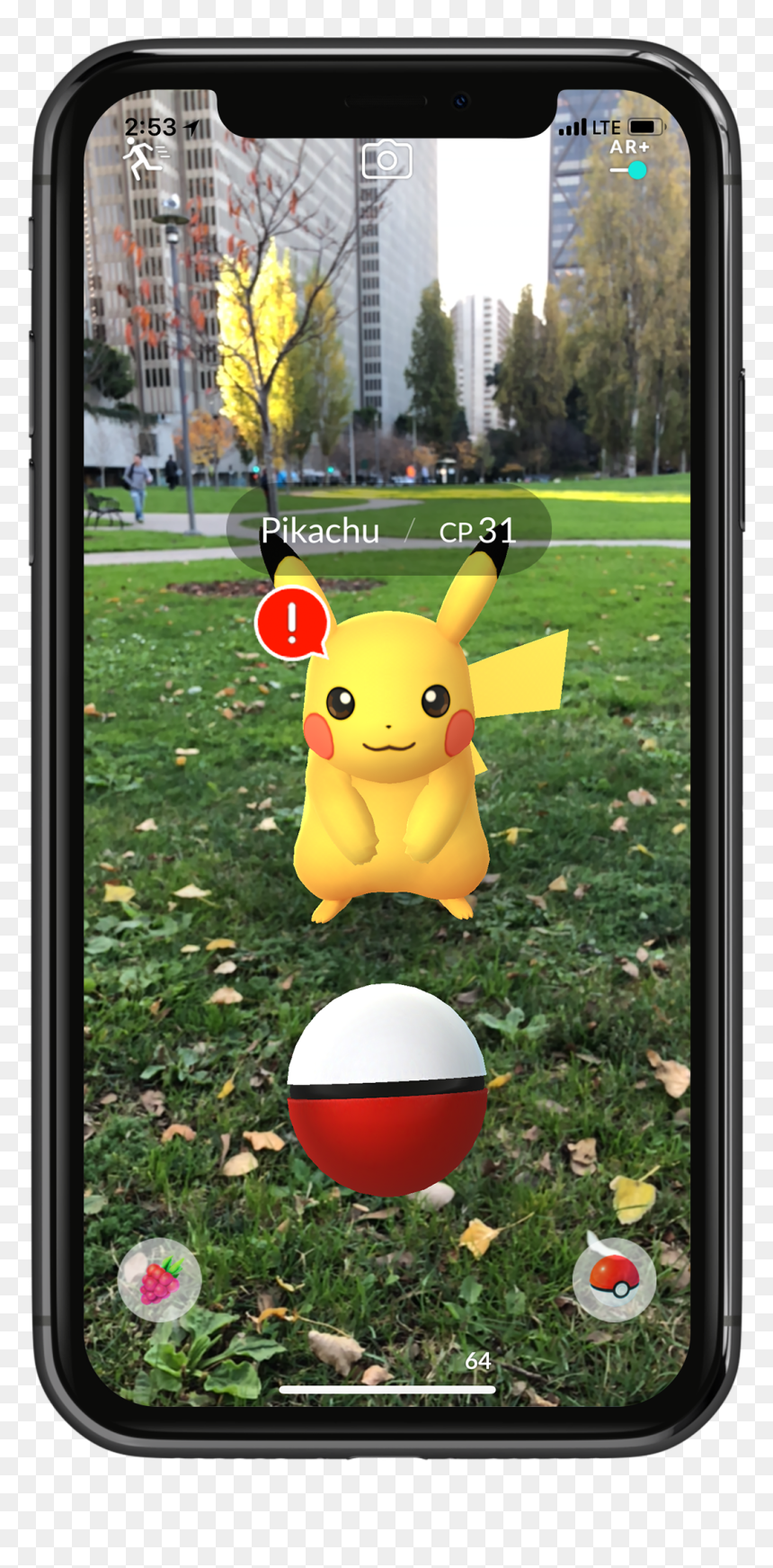 Ar Plus Pokemon Go, HD Png Download - pokemon trainers png