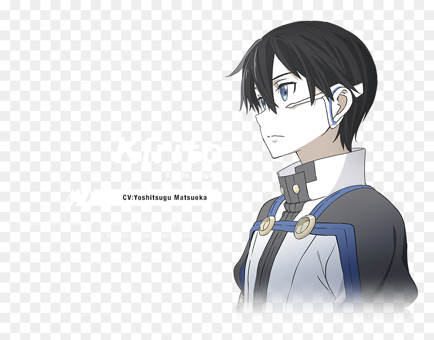 View Samegoogleiqdbsaucenao Kirito , - Sword Art Online Ordinal Scale Png, Transparent Png - sword art online kirito png