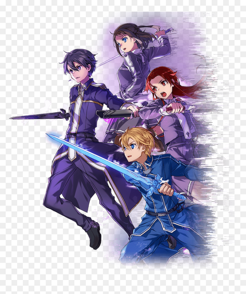 Sao Alicization Rising Steel, HD Png Download - sword art online kirito png
