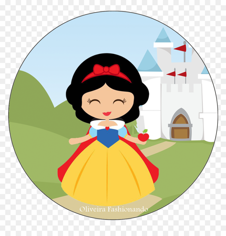 Snow White Cartoon Vector, HD Png Download - branca de neve png