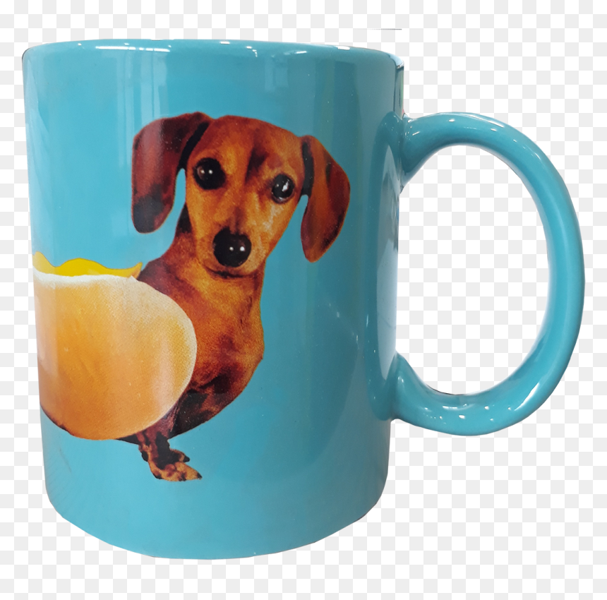 Weiner Dog Ceramic Mug - Mug, HD Png Download - weiner dog png