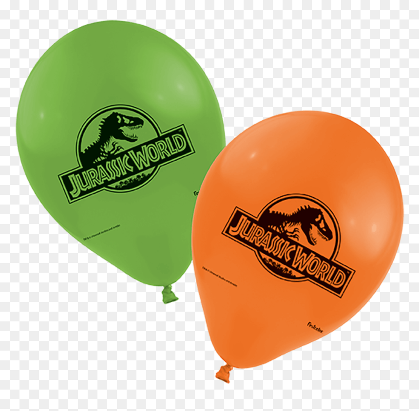 Jurassic Park World Festcolor Balao - Jurassic World, HD Png Download - balao png