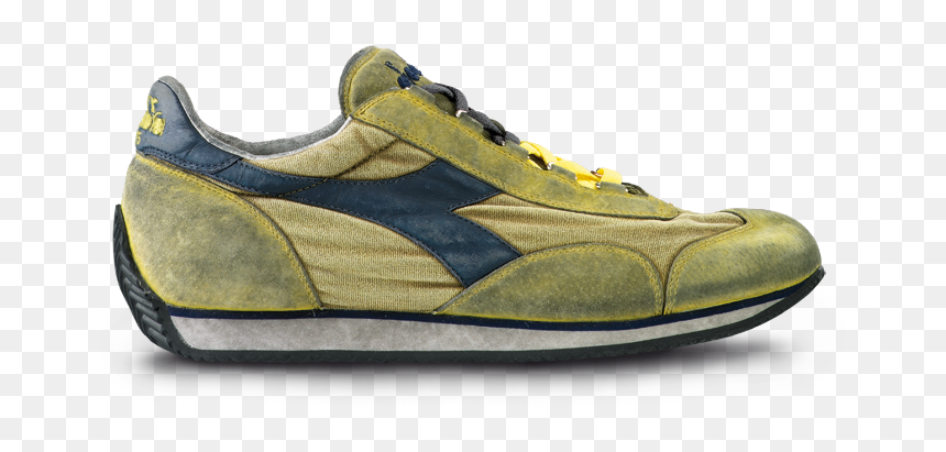 Diadora Heritage Yellow Sneakers, HD Png Download - dirty lens png