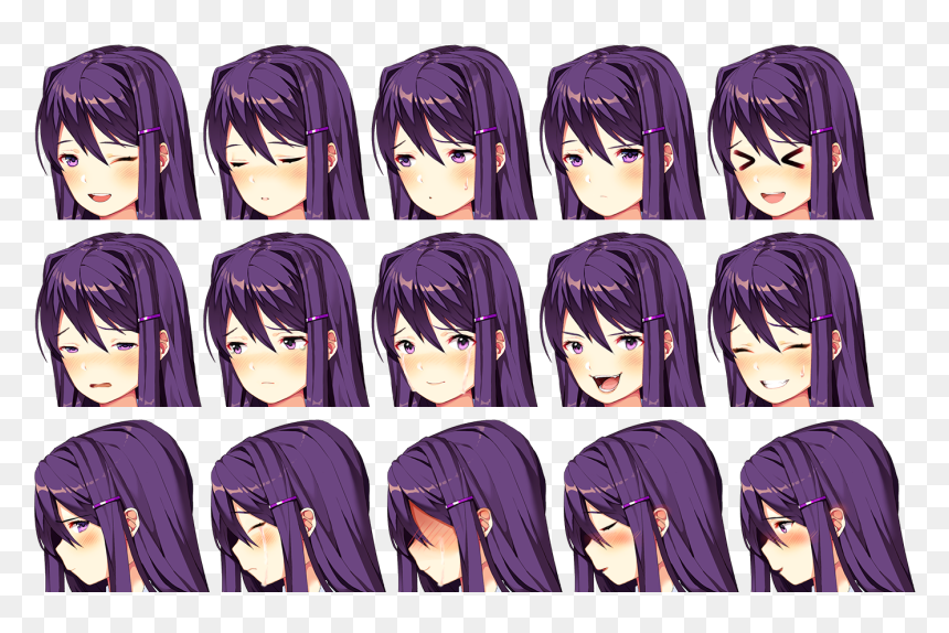 Cartoon, HD Png Download - ddlc yuri png