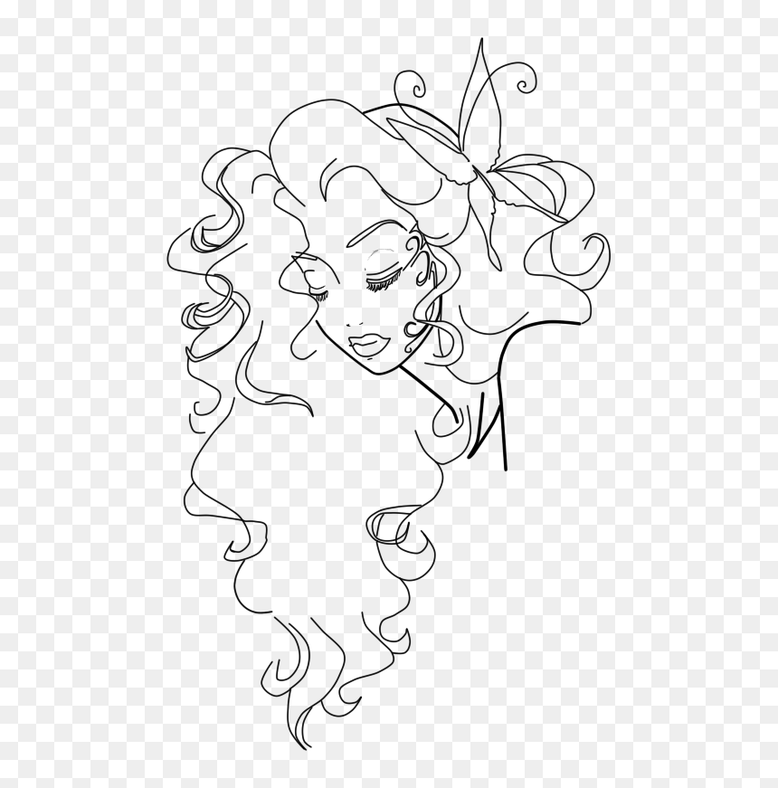 Oh The Places You Ll Go Lineart - Mother Nature Line Art, HD Png Download - oh the places you'll go png