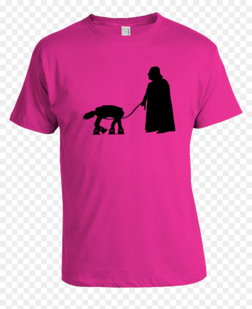 Transparent Darth Vader Silhouette Png - Walker And Darth Vader, Png Download - atat png