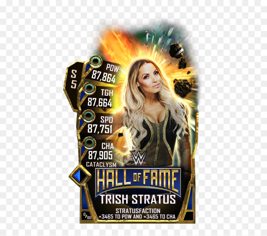 Supercard Wwe Macho Man, HD Png Download - trish stratus png