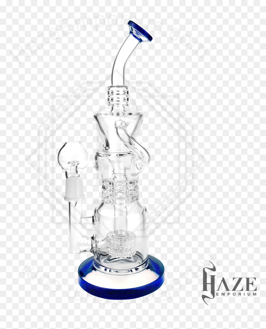 Icy Dabber Stereo Perc Oil Rig Water Pipe - Trophy, HD Png Download - dab rig png