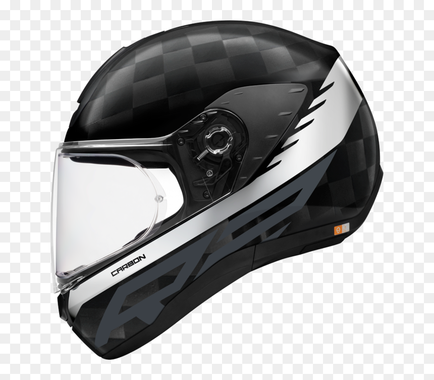 Transparent Chrome Skull Png - Schuberth R2 Carbon Stroke Red, Png Download - chrome texture png