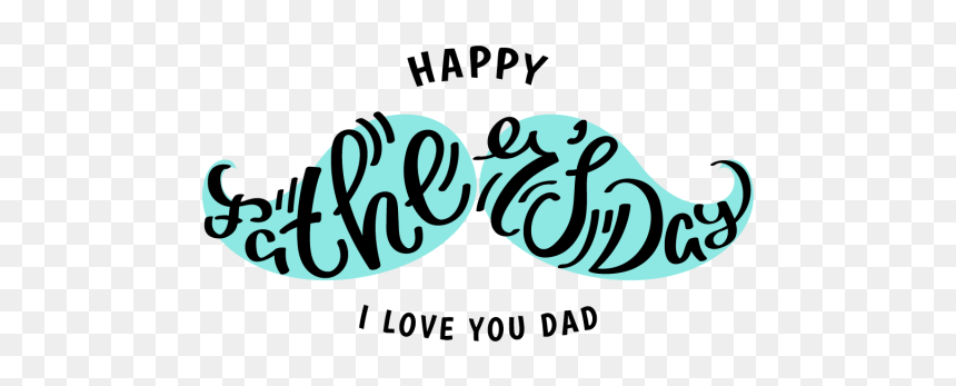 Mustache Dad Png - Happy Fathers Day Designs, Transparent Png - popular png