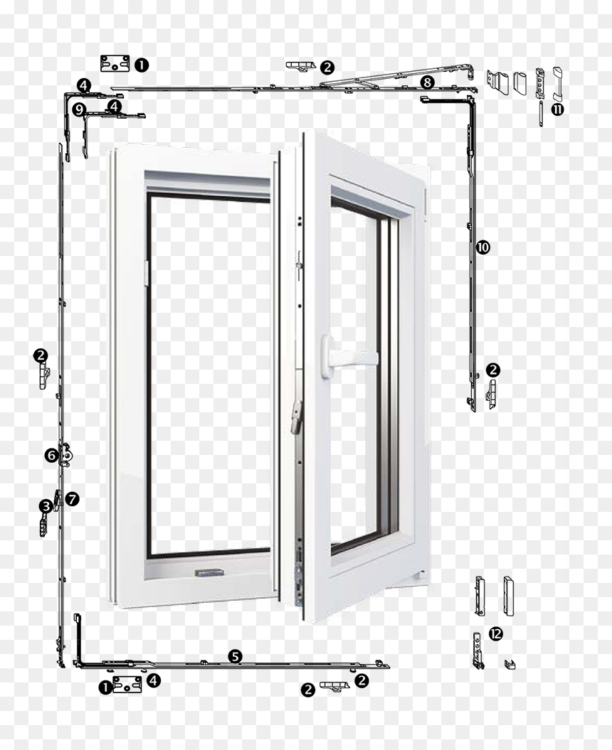 Home Door, HD Png Download - ventanas png