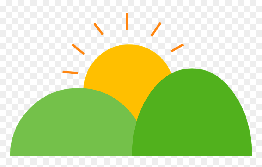 Transparent Sol Png - Montaña Con Sol Png, Png Download - montañas png
