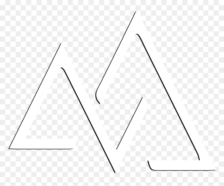 Triangle, HD Png Download - montañas png