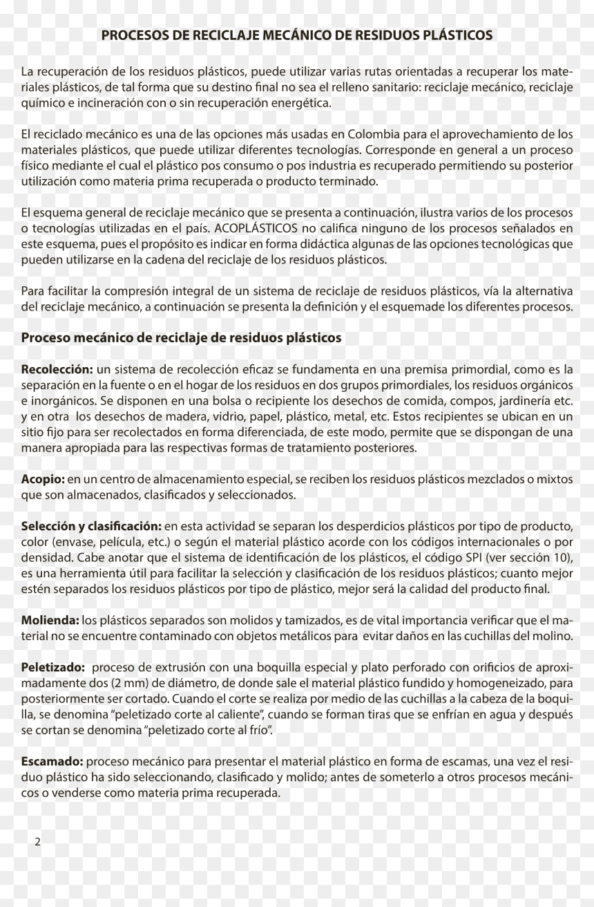 Document, HD Png Download - reciclaje png