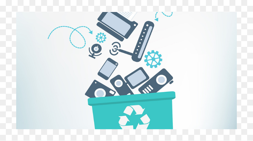 Recycling Electronics Transparent Png, Png Download - reciclaje png