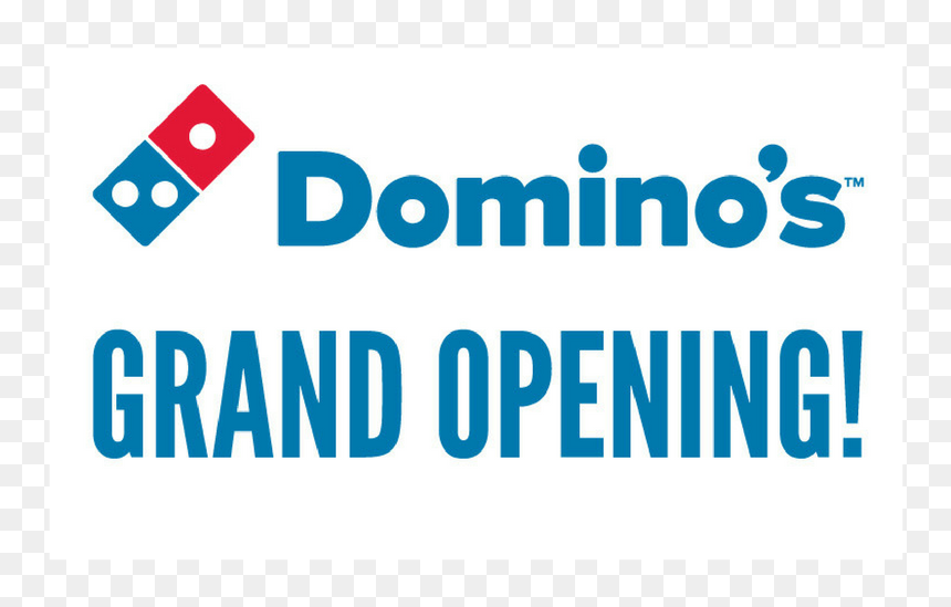 Domino's Pizza, HD Png Download - grand opening banner png