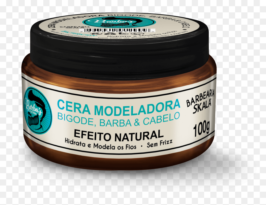 Cera Modeladora Barba, Bigode & Cabelo Barba"s Skala - Barbearia Skala, HD Png Download - bigode png