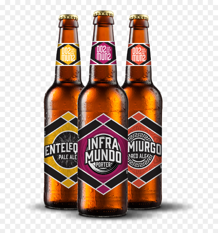 Variedad De Sabores De Cerveza - Cerveceria Dos Mundos, HD Png Download - cervezas png
