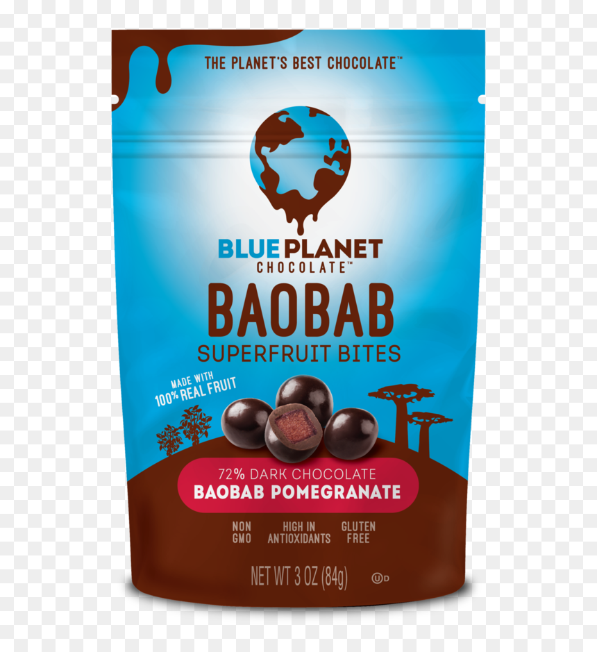 Baobab Pomegranate Bites, HD Png Download - blue planet png