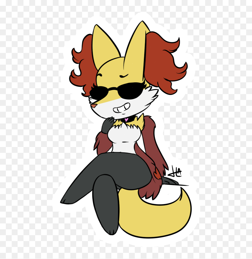 Cinnamon, The Smug Delphox - Smug Delphox, HD Png Download - delphox png