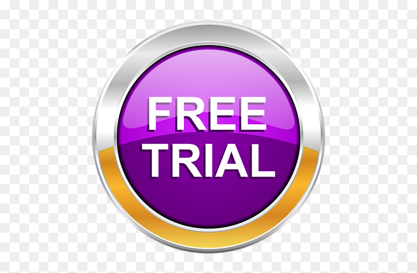 Free Trial - Circle, HD Png Download - free trial png