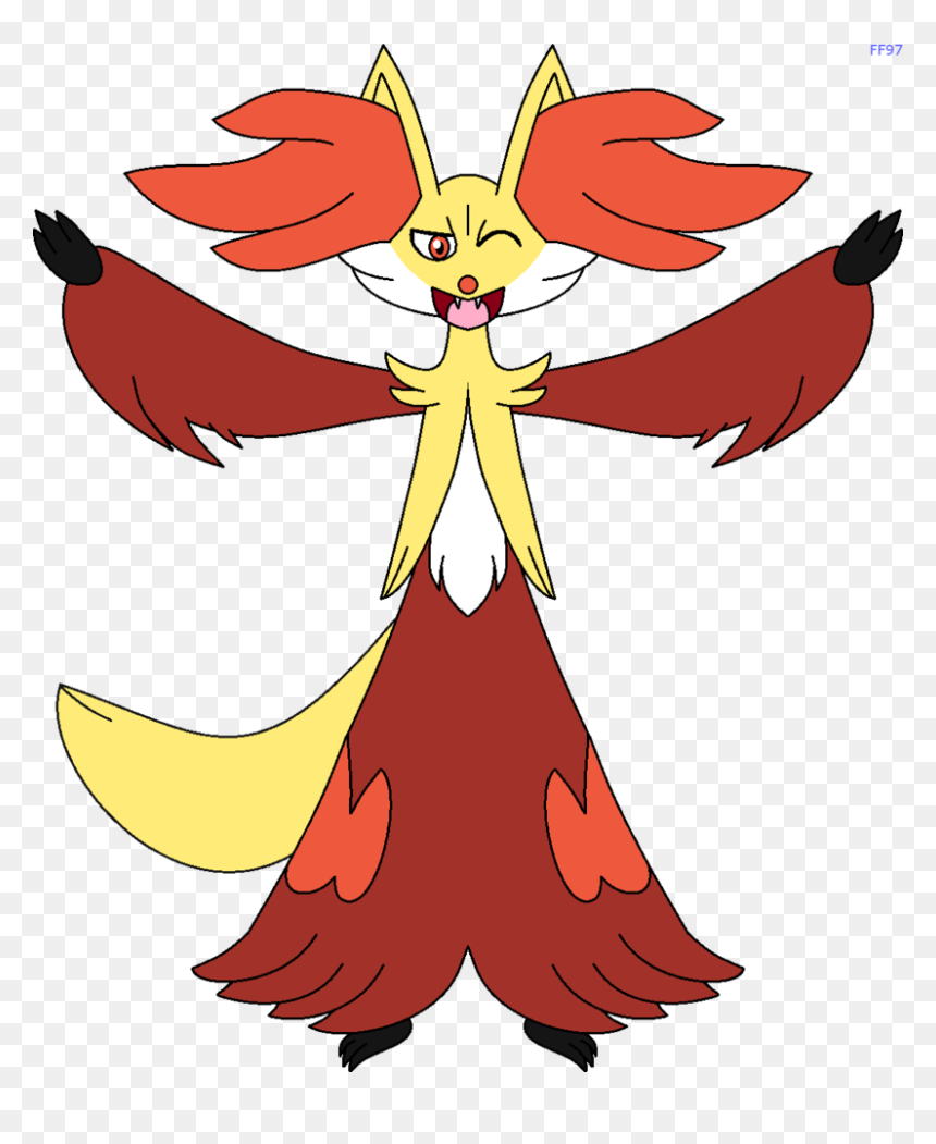 Delphox Wants A Hug - Delphox Hug, HD Png Download - delphox png