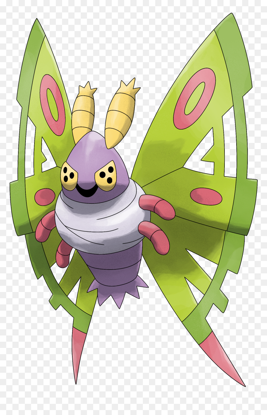 Transparent Dustox Png - Mega Dustox, Png Download - delphox png