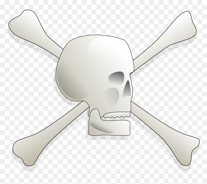 Skull And Bones Clip Arts - Skull And Bones, HD Png Download - bones.png
