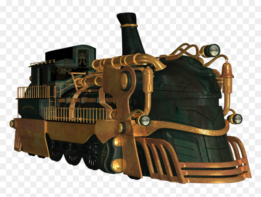 R 4173558768, Station For Trains, Images V - Steam Punk Train Clip Art, HD Png Download - trains png