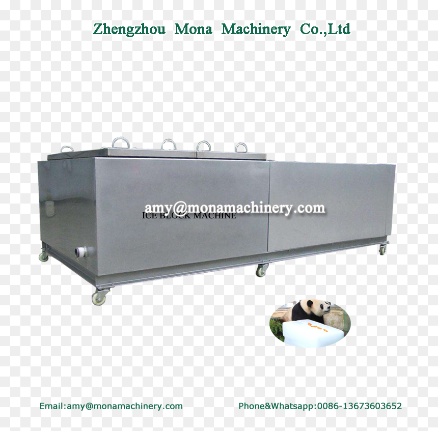 2017 New Product Block Ice Making Machine With Ice - Machine, HD Png Download - ice block png