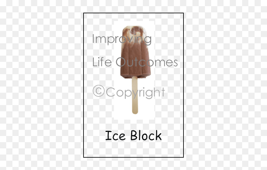 Ice Cream Bar, HD Png Download - ice block png