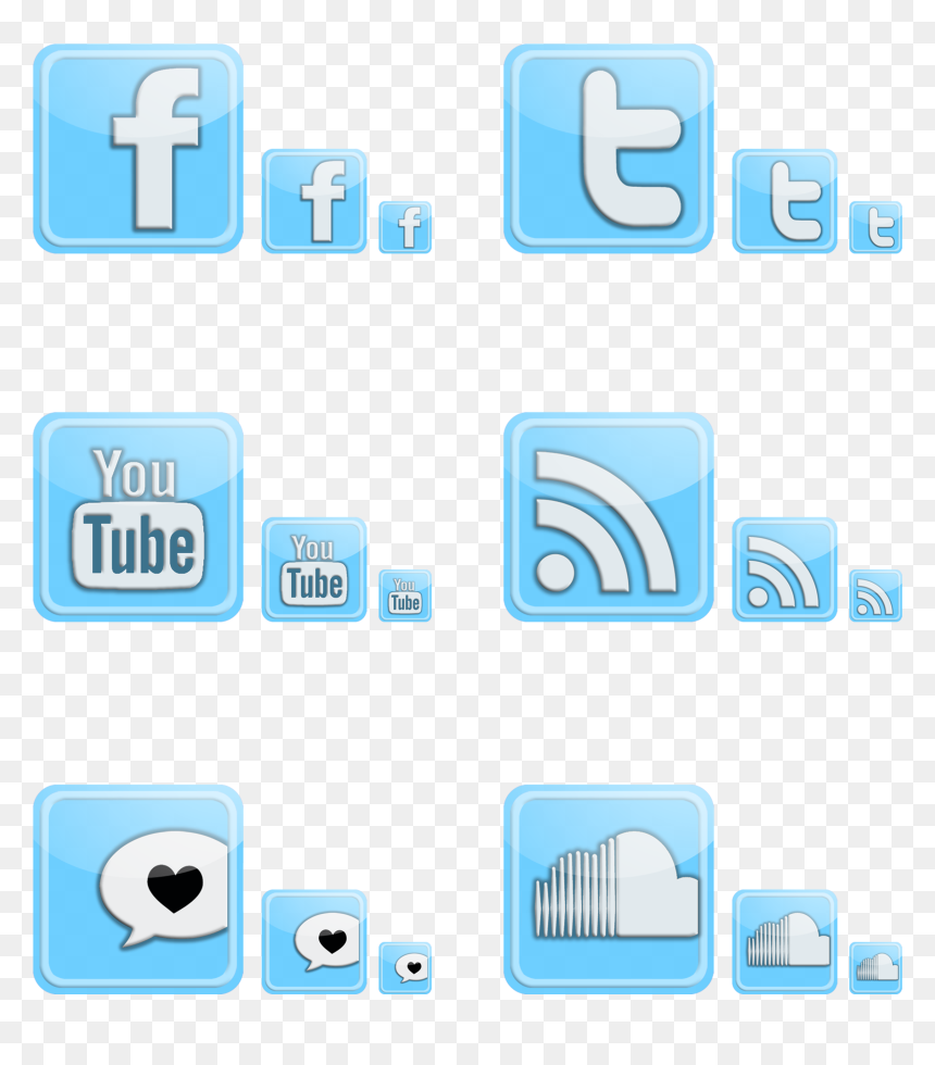 Social Media Icon Set - Youtube, HD Png Download - youtube icon png black