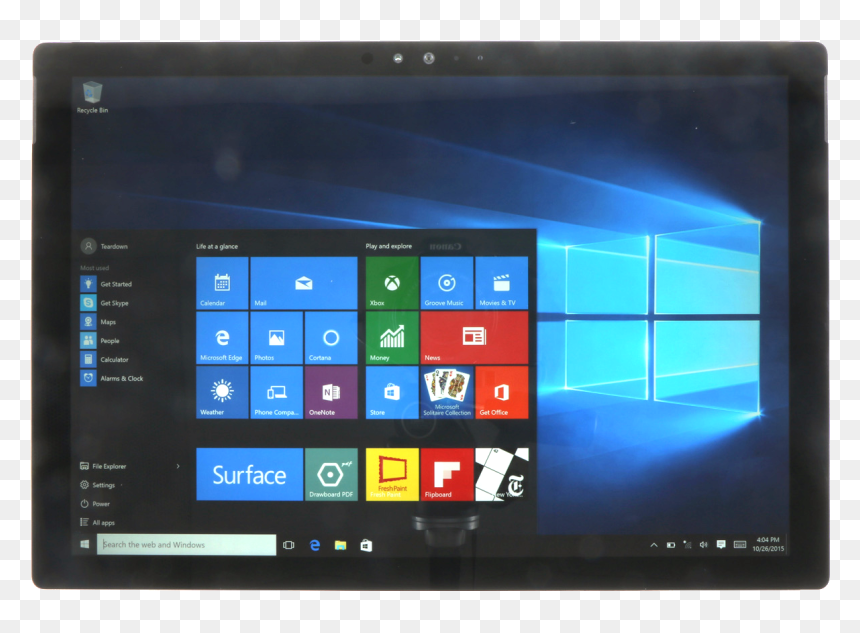 Electronics, HD Png Download - microsoft surface png