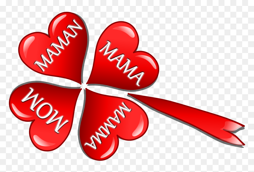 Love Maman, HD Png Download - four leaf clover png