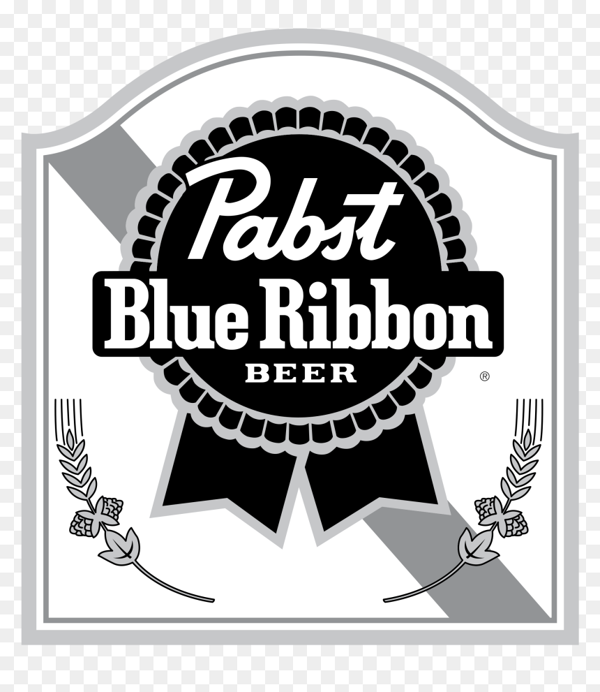 Blue Ribbon Beer Logo, HD Png Download - blue ribbon png