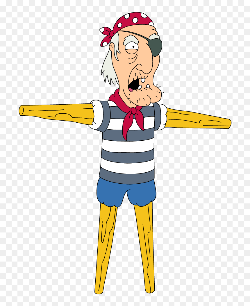 Seamus Family Guy, HD Png Download - pirate png