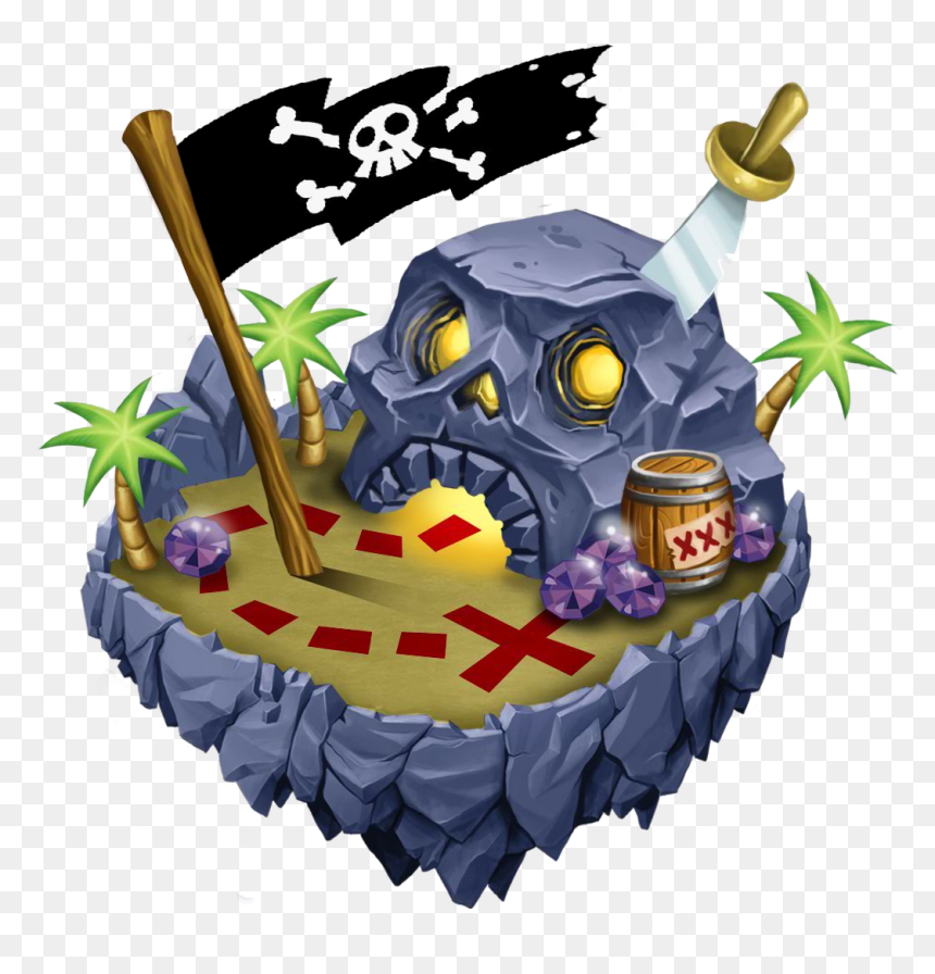 Dragão Dinossauro Dragon City, HD Png Download - pirate png