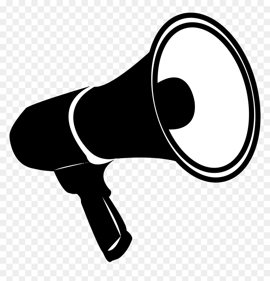 Clip Art Bull Horn, HD Png Download - megaphone png