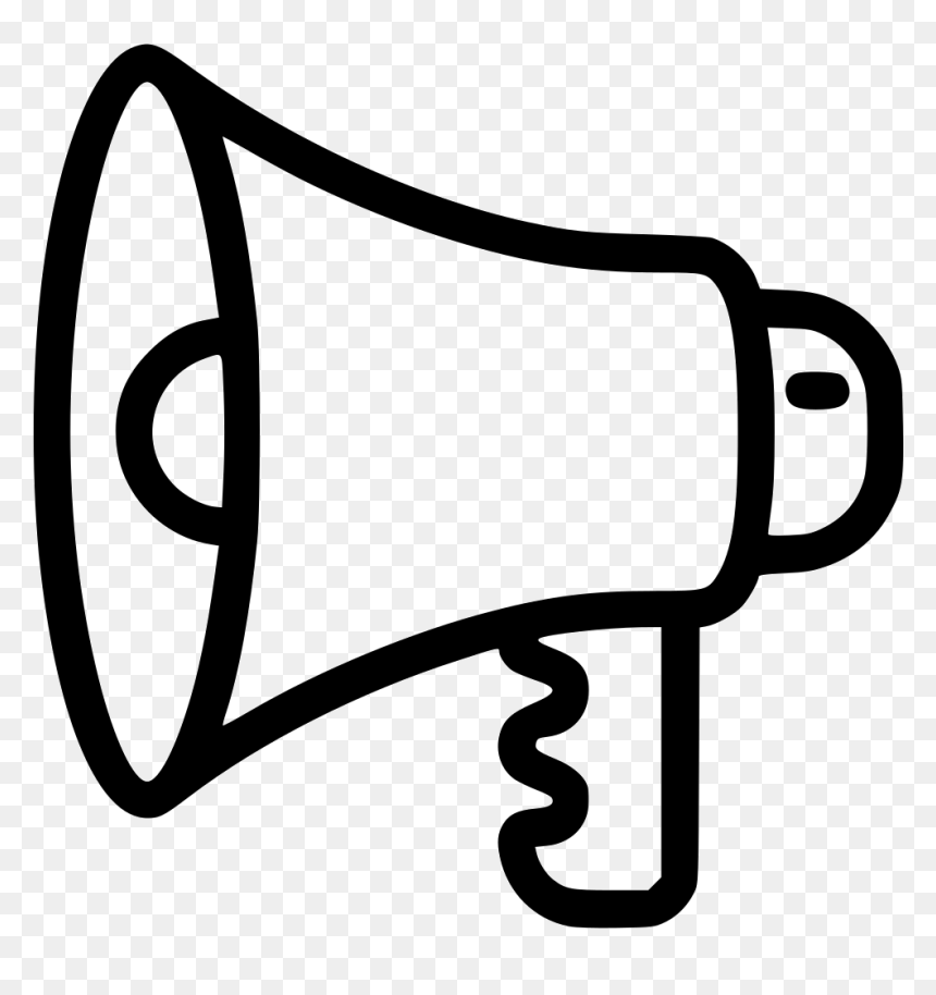 Megaphone Icon Png, Transparent Png - megaphone png