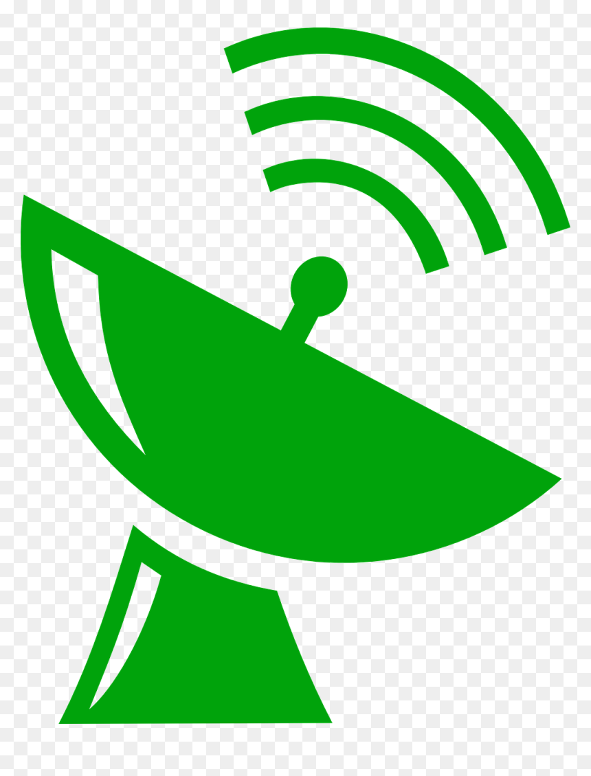 Satellite Tv Icon Png, Transparent Png - satellite png