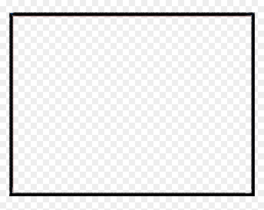 Paper Product, HD Png Download - black frame png